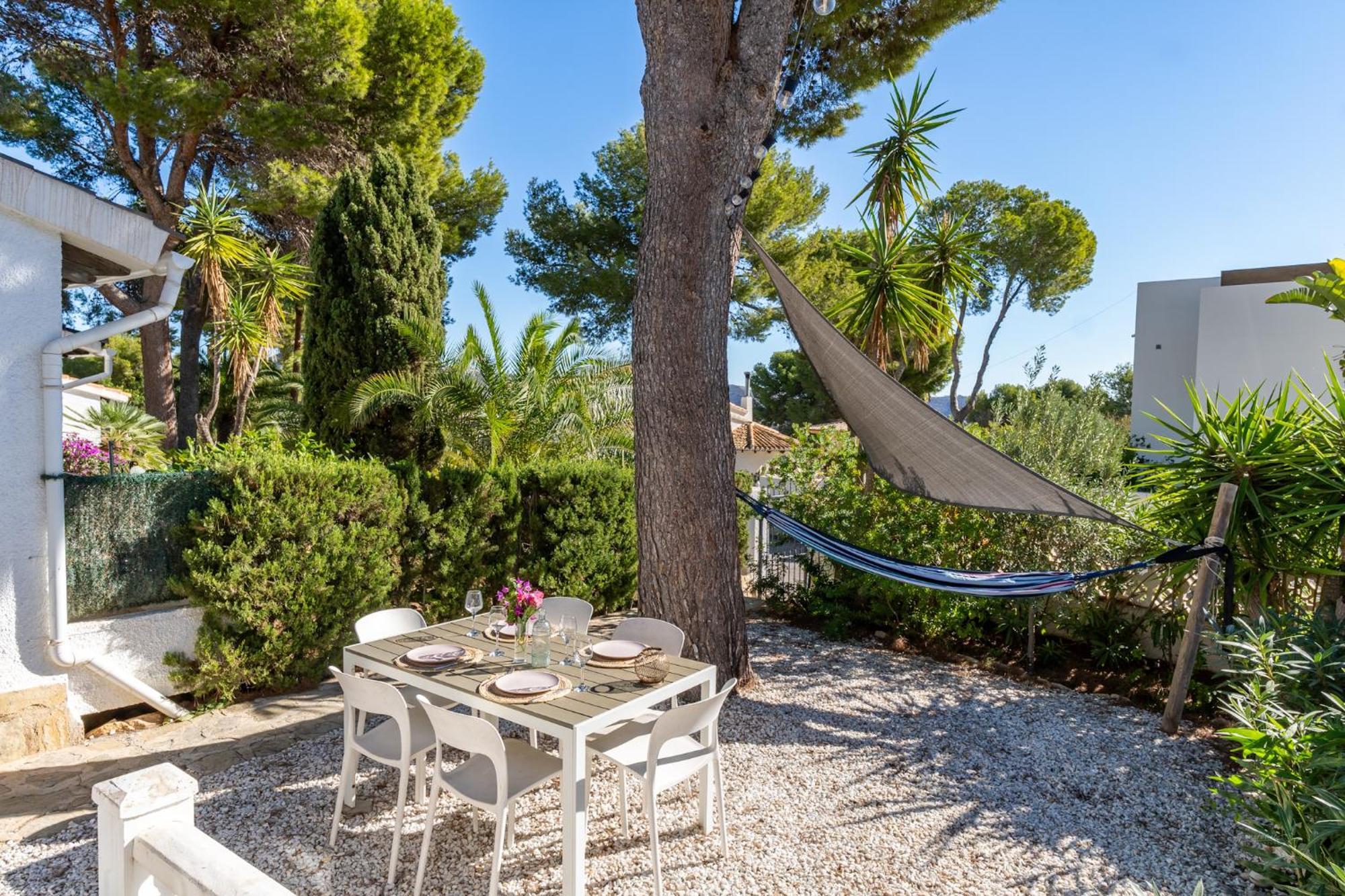 Bungalow Marquerite Moraira, 5 Minutes From Beach Teulada Eksteriør bilde