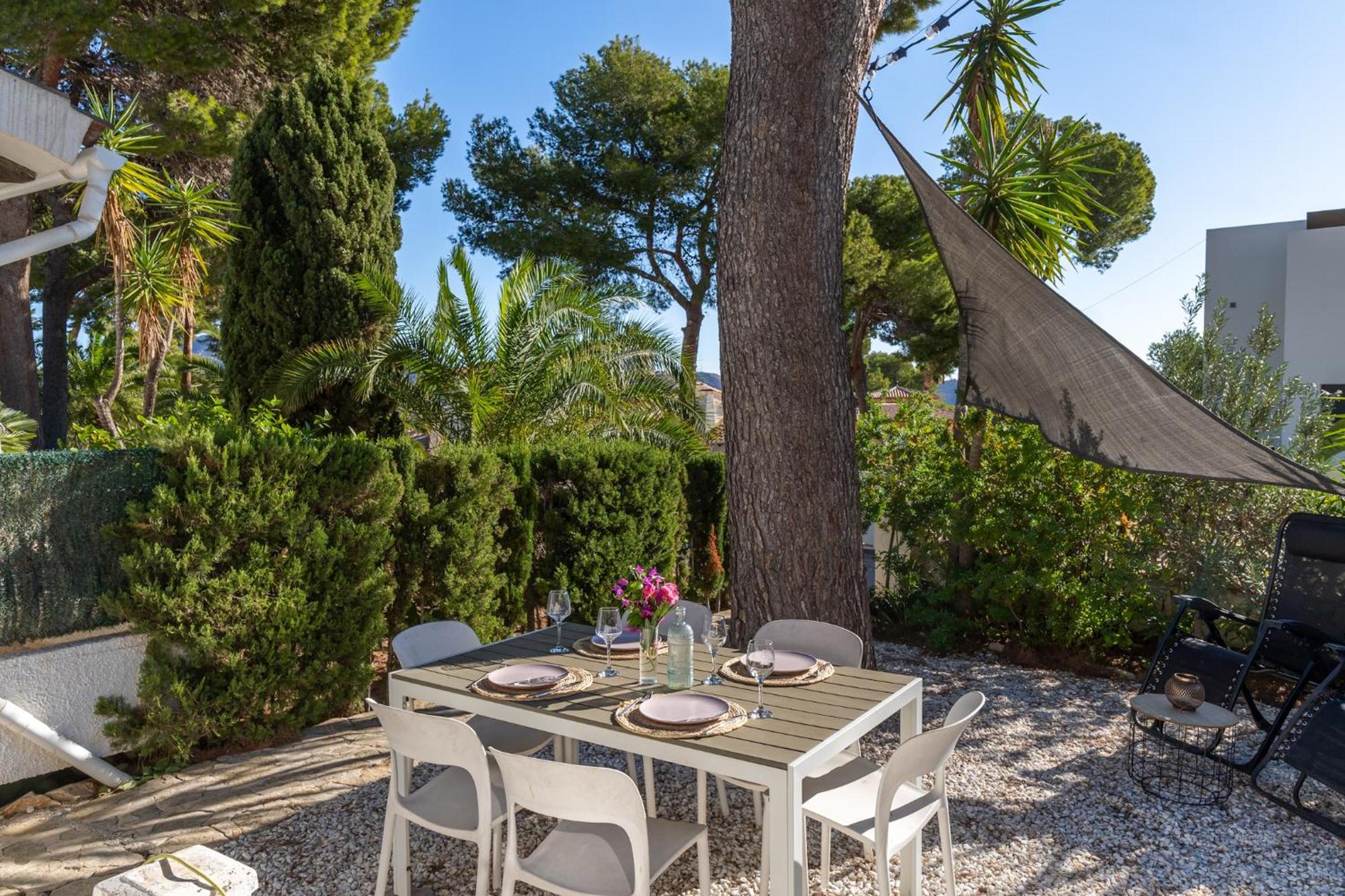 Bungalow Marquerite Moraira, 5 Minutes From Beach Teulada Eksteriør bilde